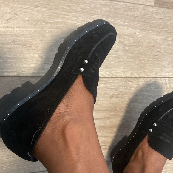 Italian Suede Leather Loafers - Size - Picture 2 of 5